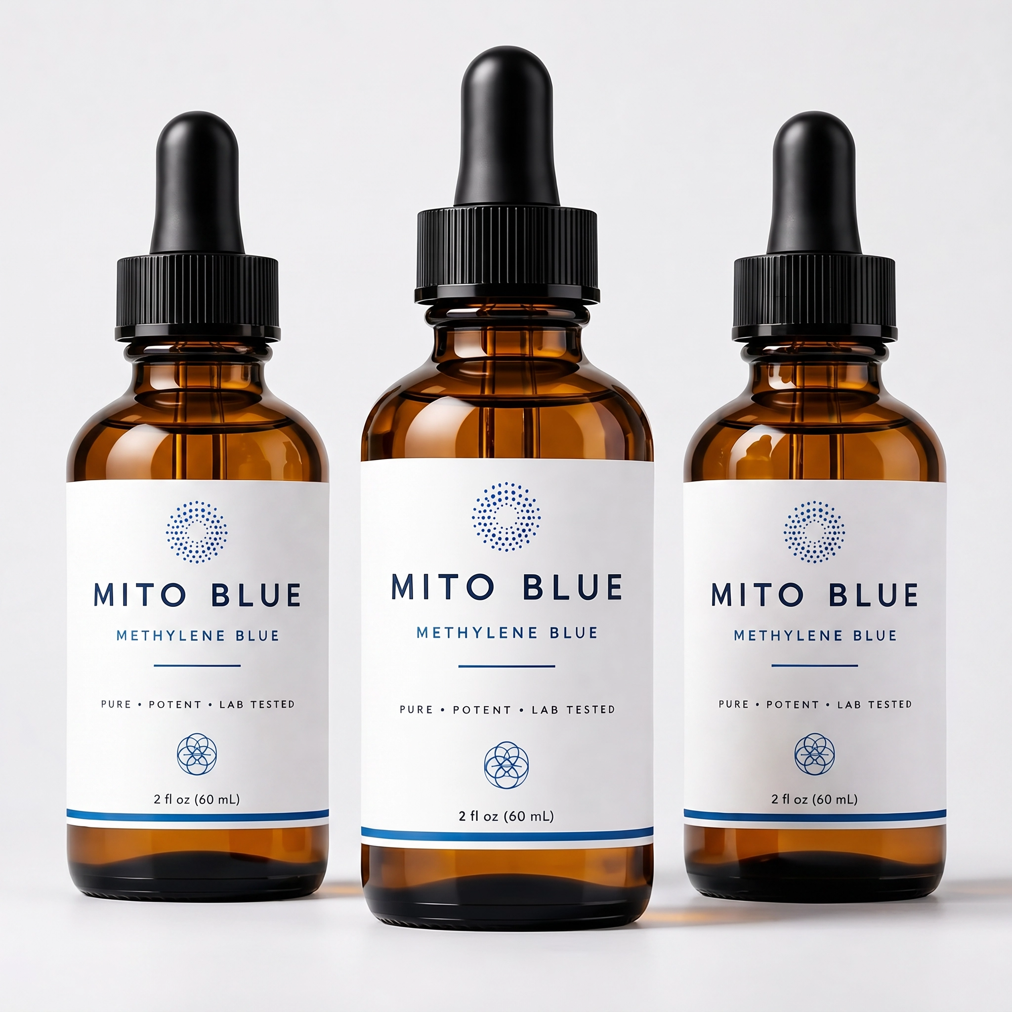 3pk Methylene Blue USP Grade